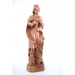 Sankt Barbara Statuette Holz