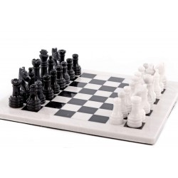 Schachspiel Marmor Onyx...
